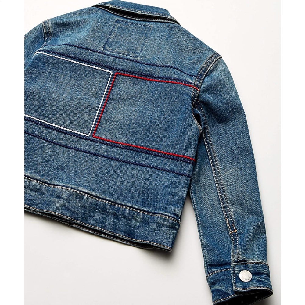 Tommy Hilfiger baby girl Jean jacket 12 months - Picture 3 of 4